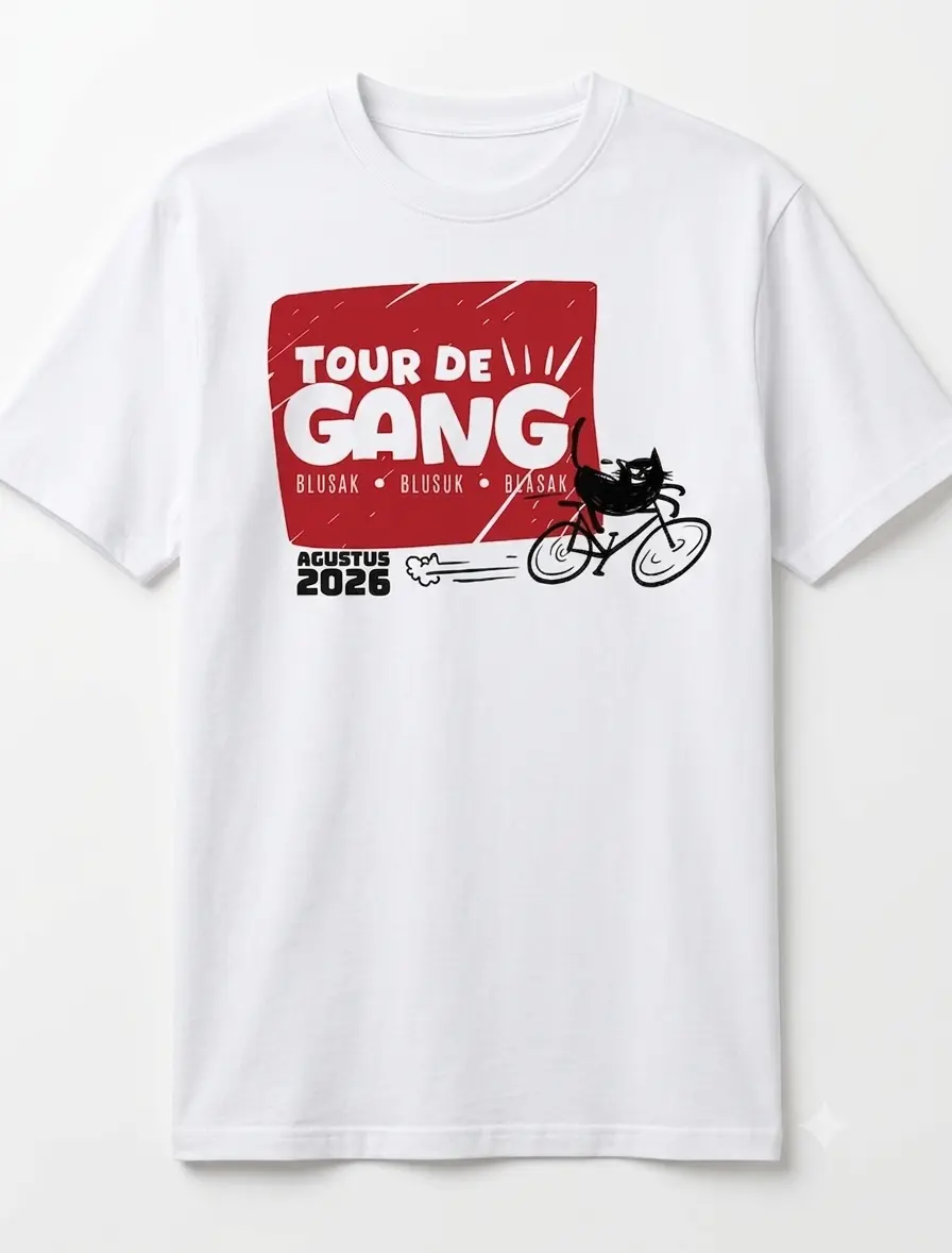 Preview T-shirt Tour de Gang 2026
